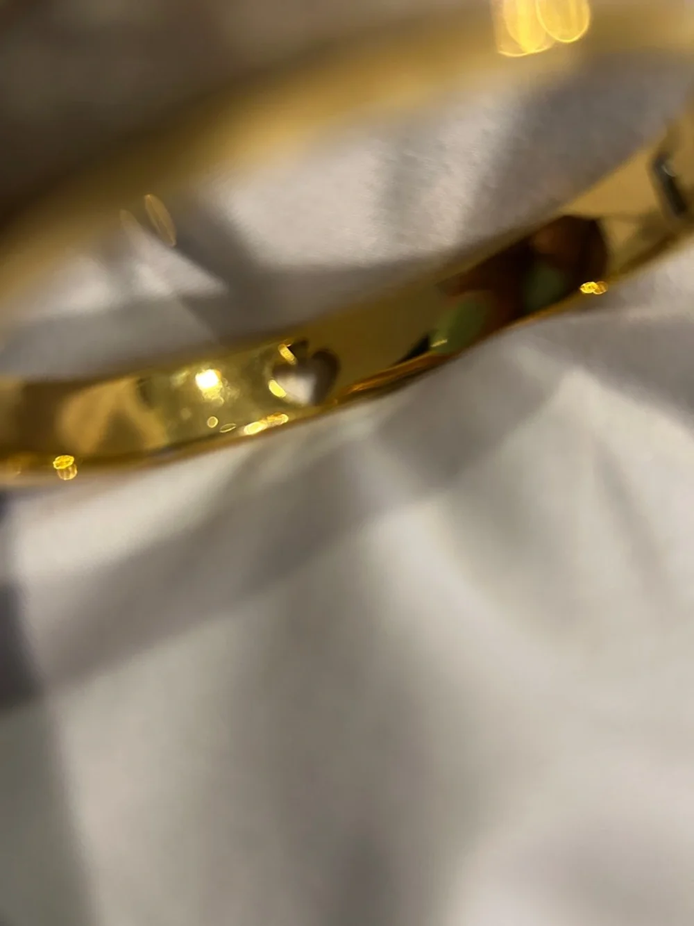 kate spade Gold-tone Bangle White Mother-of-Pearl sophisticated dainty cute - Picture 5 of 10